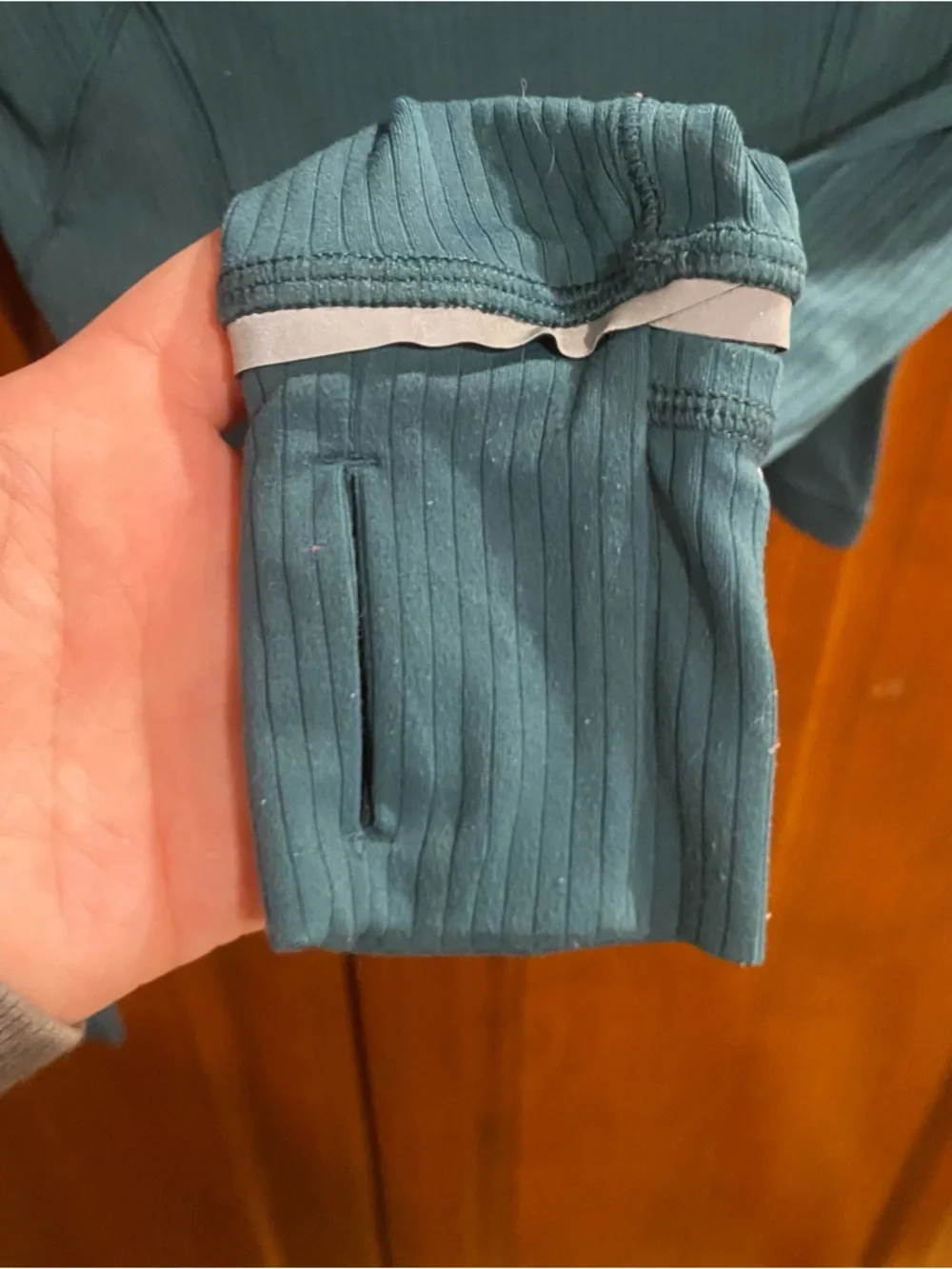 Lululemon It's Rulu Run Ribbed Cropped Half Zip - Picture 8 of 8